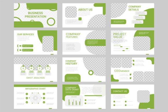 Beyond the Default Slides: Why a Green Presentation Template Can Transform Your Project