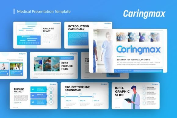 Caringmax: A Medical Presentation Template for Clear Communication