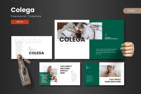 Colega PowerPoint Template: Share Your Ideas with Confidence