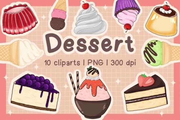Dessert Cliparts Stickers Collection: A Practical Guide for Every Creator