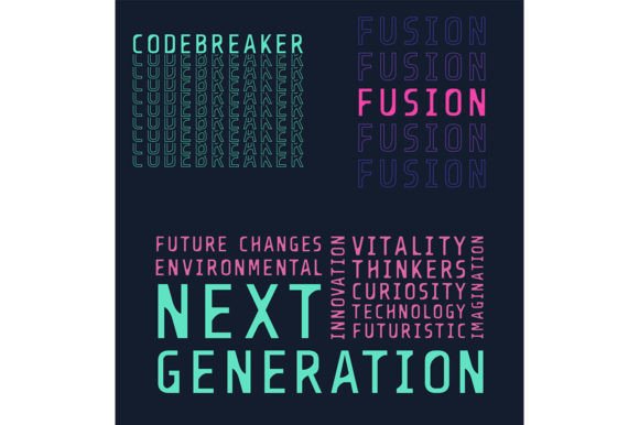 Elevate Your Designs with Next Generation Word Collage and Poster