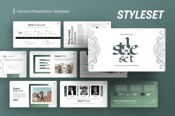 Elevating Your Brand Narrative with the Lookela Fashion Presentation Template