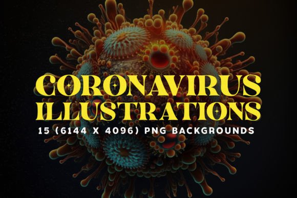 Evaluating 15 Coronavirus Illustrations in 6K Resolution for Your Project