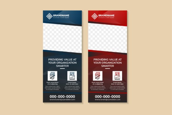 Organization Smarter Vertical Banner: A Template Designed for Professional Impact