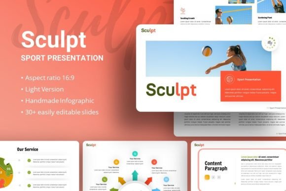 Sculpt: A Presentation Template Designed for Modern Storytelling