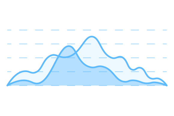 Understanding the Smooth Curve Line Chart Data Infographic